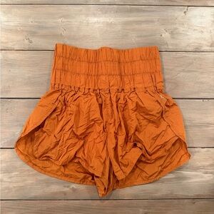 FP Movement by Free People Orange High Waist Shorts